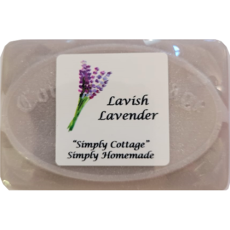 Handmade "Lavish Lavender" Glycerine Soap Bar 165g  